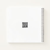 Pixel Sushi Notebook – Japanese Food Design Notizblock (Rückseite)