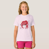 Pixel süße Kunst T-Shirt  (Vorne ganz)