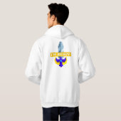 Pixel Sword Hoodie - "Ich bin bereit!" Gamer Gear (Schwarz voll)