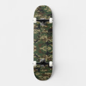 Pixel-Tarnmuster für das Militär Skateboard (Vorderseite)