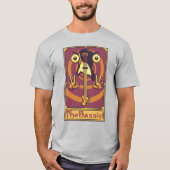 Pixel Tarot Card Gitarre T-Shirt (Vorderseite)