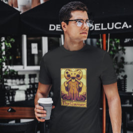 Pixel Tarot Card Joystick Gamer T-Shirt