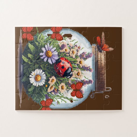 Pixel-Theme-Puzzle Puzzle (Horizontal)