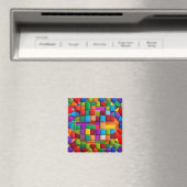 Pixel Tiles Magnet (In Situ (Geschirrspüler))