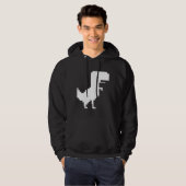 Pixel-Tosen Hoodie (Vorne ganz)