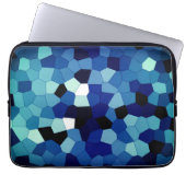 Pixel-Traum - Blau Laptopschutzhülle (Vorderseite)