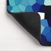 Pixel-Traum - Blau Mousepad (Ecke)