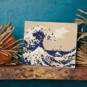 Pixel Tsunami 8 Bit Pixel Art Fotoplatte (Seite)