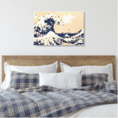 Pixel Tsunami 8 Bit Pixel Art Leinwanddruck (Insitu (Schlafzimmer))