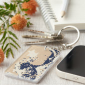 Pixel Tsunami 8 Bit Pixel Art Schlüsselanhänger (Vorderseite rechts)