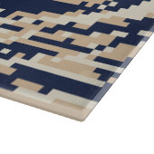 Pixel Tsunami 8 Bit Pixel Art Schneidebrett (Ecke)