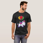 Pixel Unicorn T-Shirt (Vorne ganz)