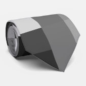 Pixel unschärfe Muster.Gray BG Krawatte (Gerollt)