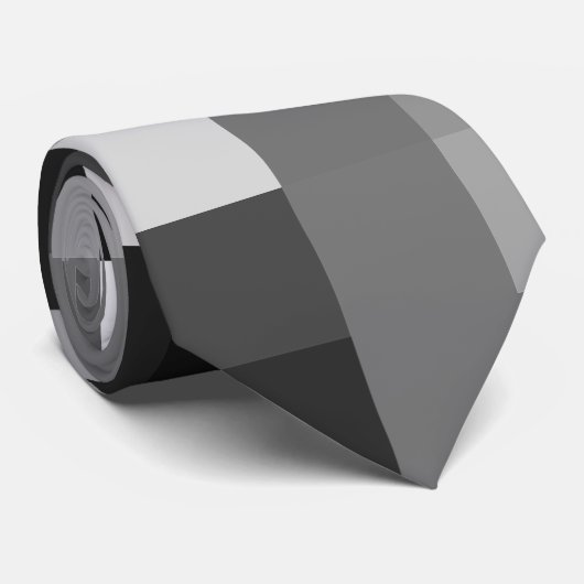 Pixel unschärfe Muster.Gray BG Krawatte (Gerollt)