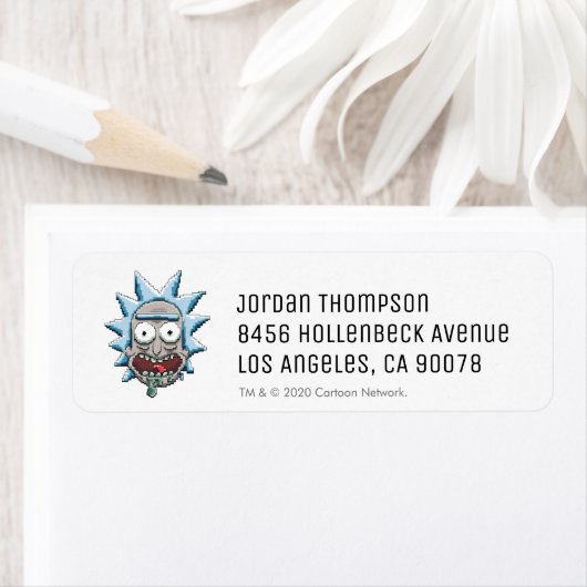 Pixel Vers Rick Drooling Head (Insitu)