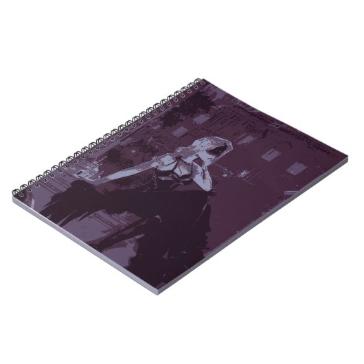 Pixel, Viktorianisch Gothic 1 Notizblock (Linke Seite)