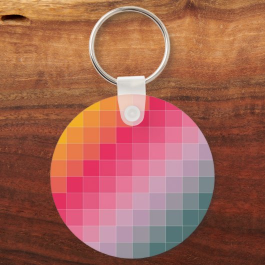 Pixel-Wahn Schlüsselanhänger (Vorderseite)