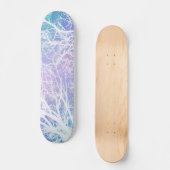 Pixel-Wald Skateboard (Vorderseite)