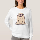 Pixel-Walross T-Shirt (Vorderseite)