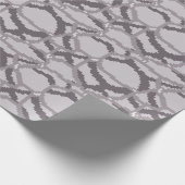 Pixel-Wasserwellenmuster Geschenkpapier (Ecke)