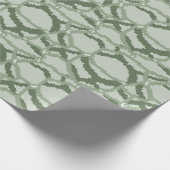 Pixel-Wasserwellenmuster Geschenkpapier (Ecke)