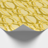 Pixel-Wasserwellenmuster Geschenkpapier (Ecke)