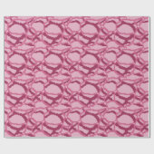 Pixel Water Ripple Pattern Geschenkpapier (Flach)