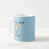 Pixel World's Best Doctor - Frauenversion - Tasse (Vorderseite Links)