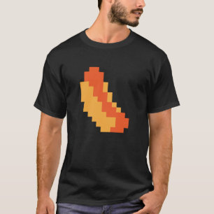 Pixel-Würstchen-T - Shirt