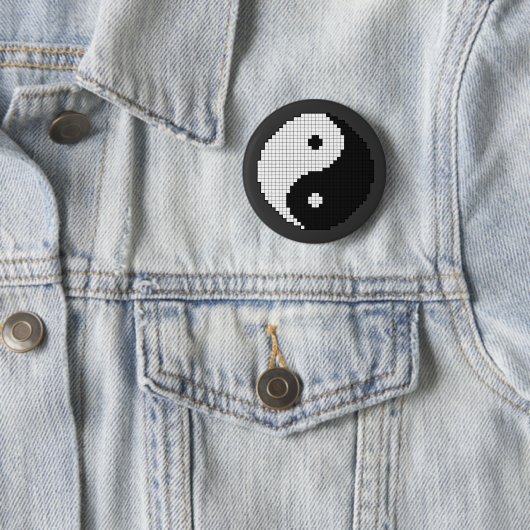 Pixel-Yinyang-Taste Button (Beispiel)