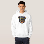 Pixel Yorkie Delight Hoodie (Vorne ganz)