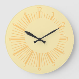 Pixelat Displaced Circles by Masanser Große Wanduhr