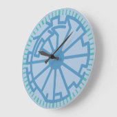 Pixelat prime max chained numbers by Masanser Große Wanduhr (Winkel)