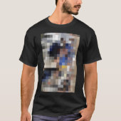 Pixelated Bild T-Shirt (Vorderseite)