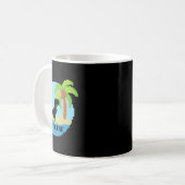 Pixelated Dinosaur Vacation Tech Enthusiasts Coder Kaffeetasse (Vorderseite Links)