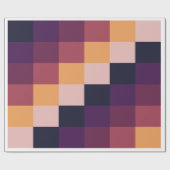 Pixelated Harmony Wrapping Paper Geschenkpapier (Flach)