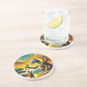 pixelated image of a dragon trainer getränkeuntersetzer (Seite)