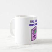 Pixelated Memories Retro Game Boy Art – Nostalgic  Kaffeetasse (Vorderseite Links)