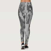 Pixelated Multicam Tarnung Leggings (Rückseite)