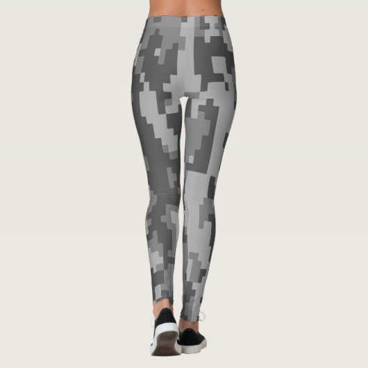 Pixelated Multicam Tarnung Leggings (Rückseite)