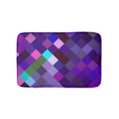 Pixelated Pattern - Purple Badematte (Vorderseite)