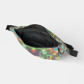 Pixelated Patterned Beyond Colors Of The Rainbow Bauchtasche (Offen)