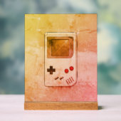 Pixelated Playground: Game Boy Tribute Acrylschild (Neutral)