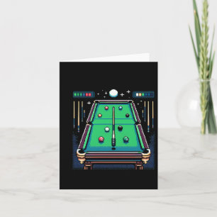 Pixelated Pot 8-Bit Billiards Karte