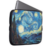 Pixelated Starry Night von Van Gogh Laptopschutzhülle (Vorne Rechts)