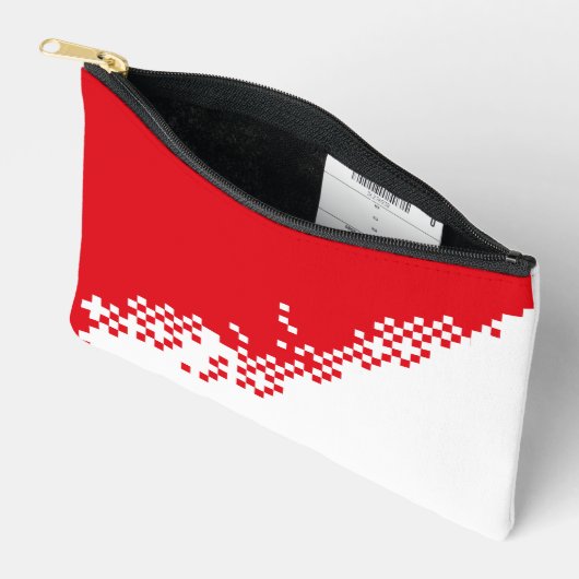 Pixelation 8Bit Fans Zubehörtasche (Offen)