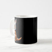 Pixeled Juric Egg Hunt Überraschung Dino Osterkani Kaffeetasse (Vorderseite Links)