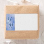 Pixeled Sky Shipping Label (Insitu)
