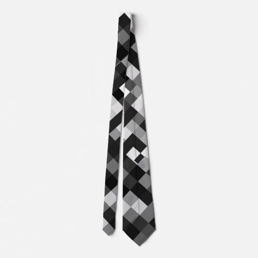 Pixelfarbmuster Krawatte (Rückseite)