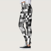 Pixelfarbmuster Leggings (Links)